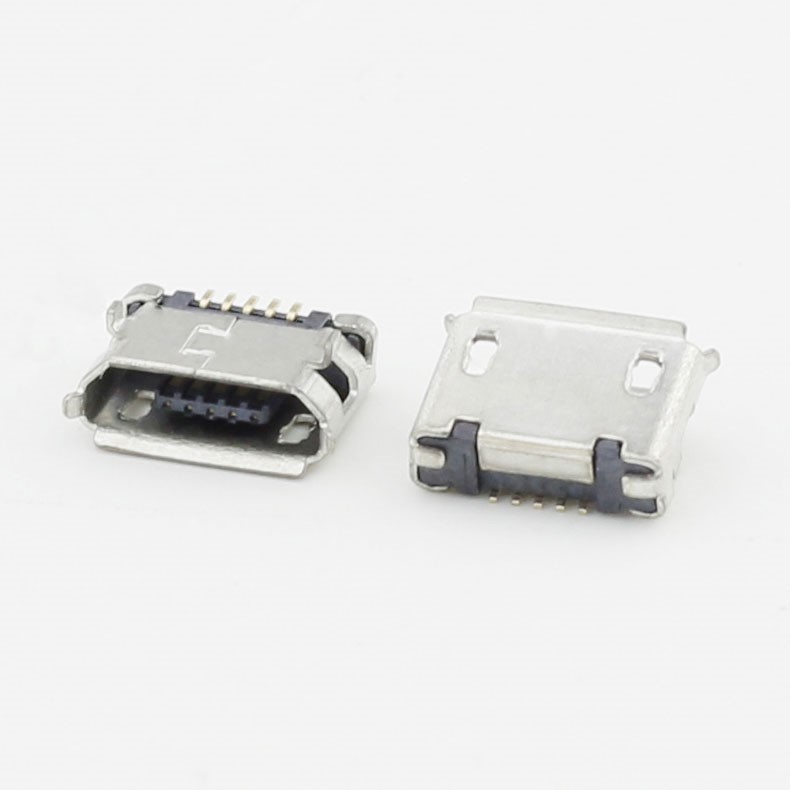 MICRO USB female SMT+DIP2
