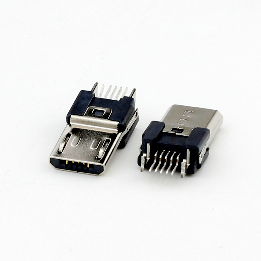 MICRO USB male surface mount