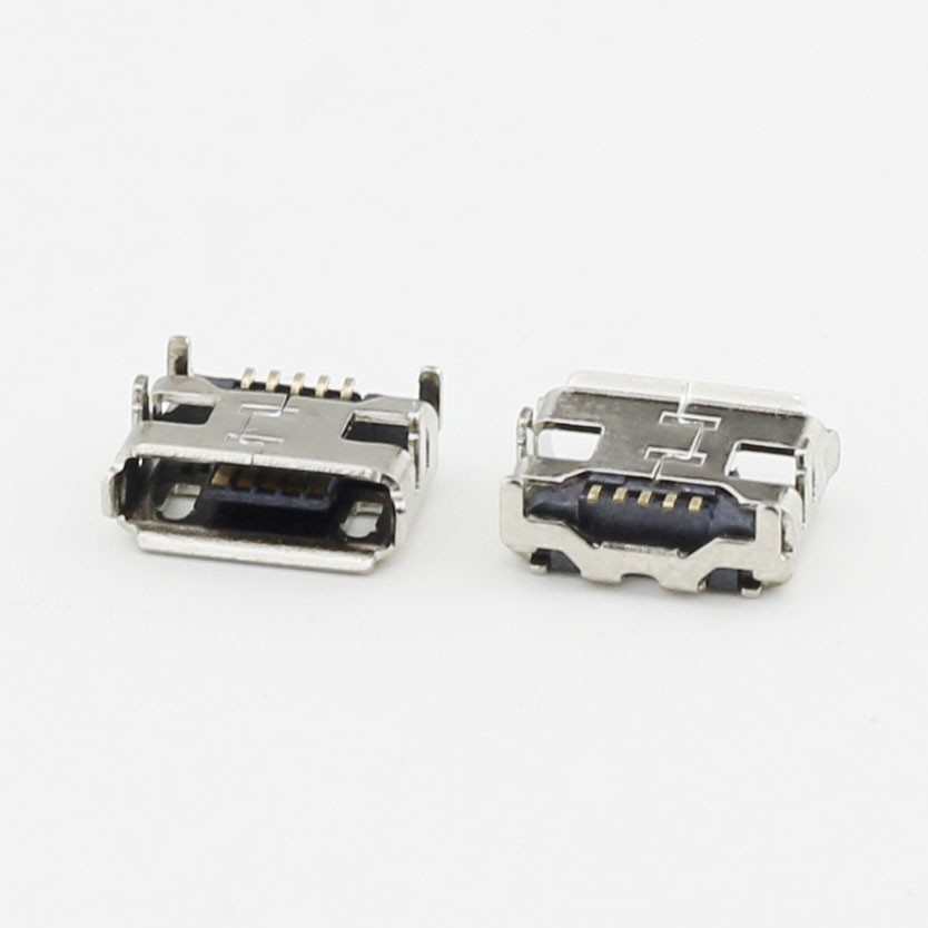 MICRO USB female SMT+DIP