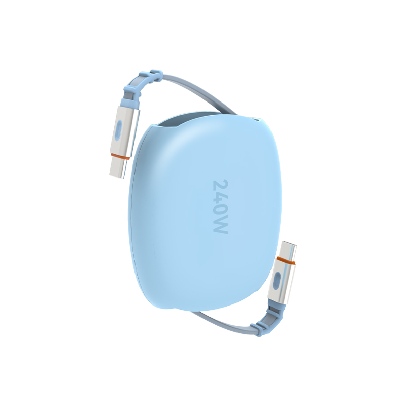 Retractable USB C Cable with Magnetic