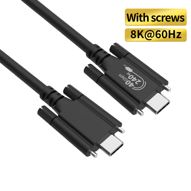 USB4 with screw locking