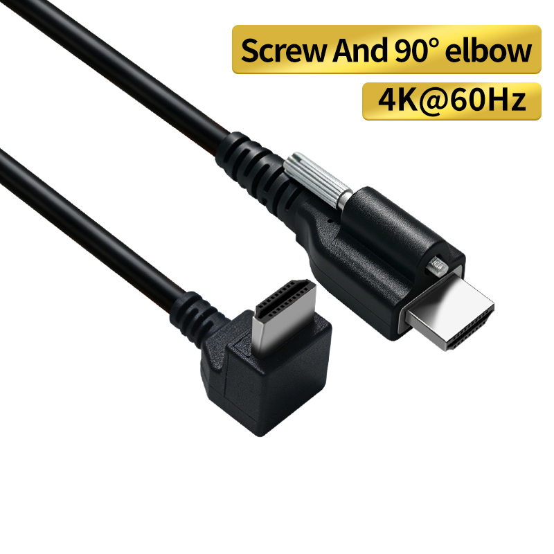 WITH SCREW-FIXED LOCK HDMI CABLE