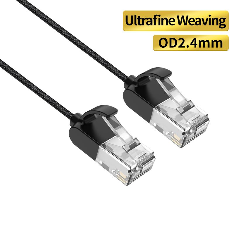 Ultra Slim Cat 6 Ethernet Cable（Weaving Long style）